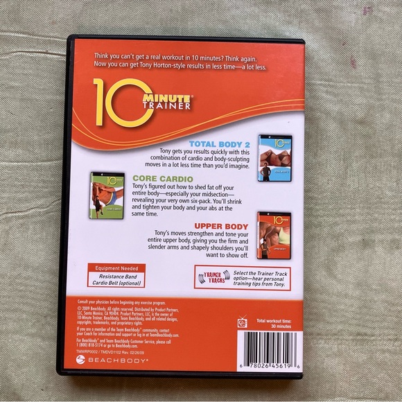Beachbody 10 Minute Trainer Fitness DVD Bundle, 3 DVDs, 8 Workouts - Picture 7 of 7